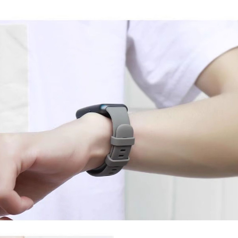 สายรัด for Huawei Band 10 / Huawei Band 9 8 ซิลิโคนกีฬาเปลี่ยนสายรัดยาง for Smartwatch Huawei Band 10 9 8 NFC - รูปที่ 2