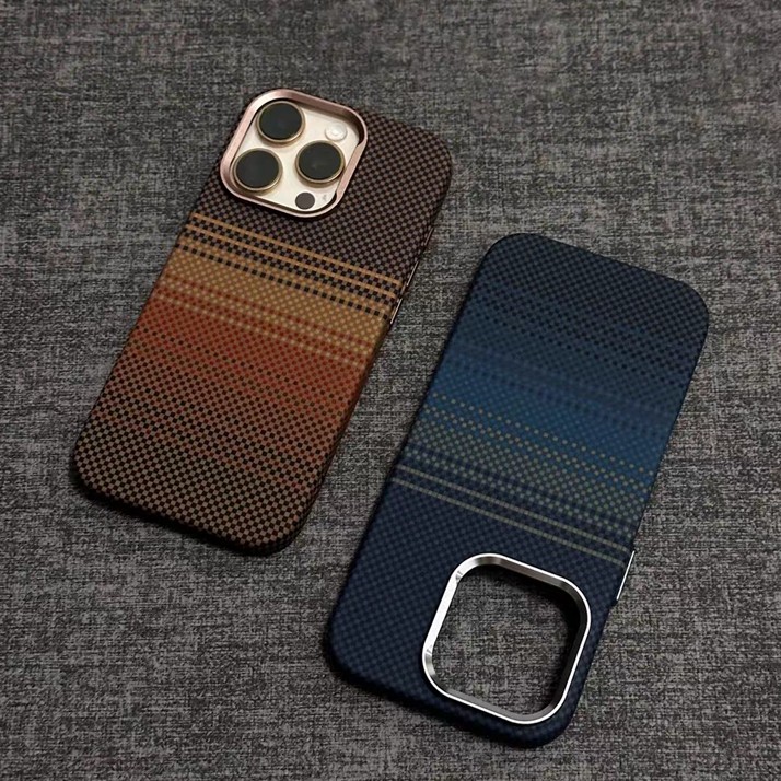 เคสแข็งพีซีปุ่มโลหะเคลือบระดับไฮเอนด์สําหรับเคส iphone 17 16 15 14 pro max