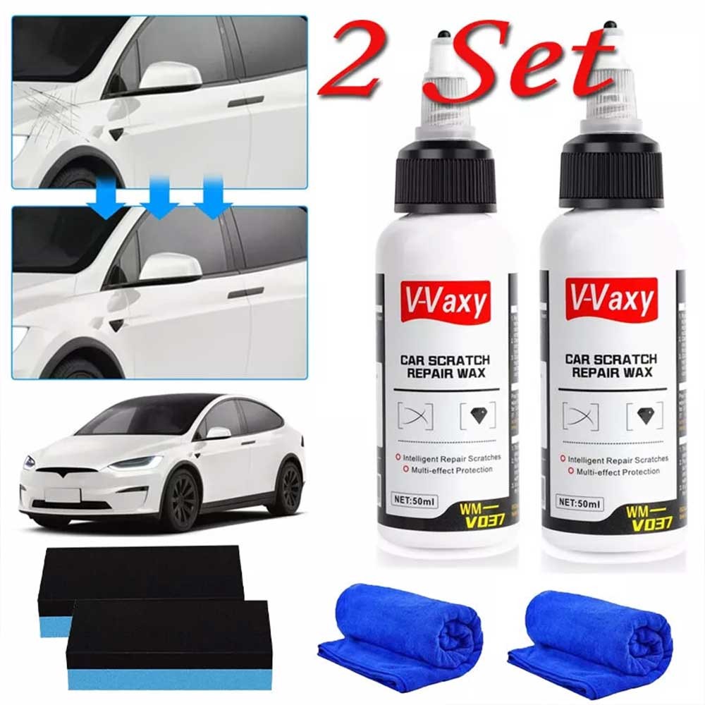2pcs car scratch remover car paint repair cat kereta calar scratch remover car