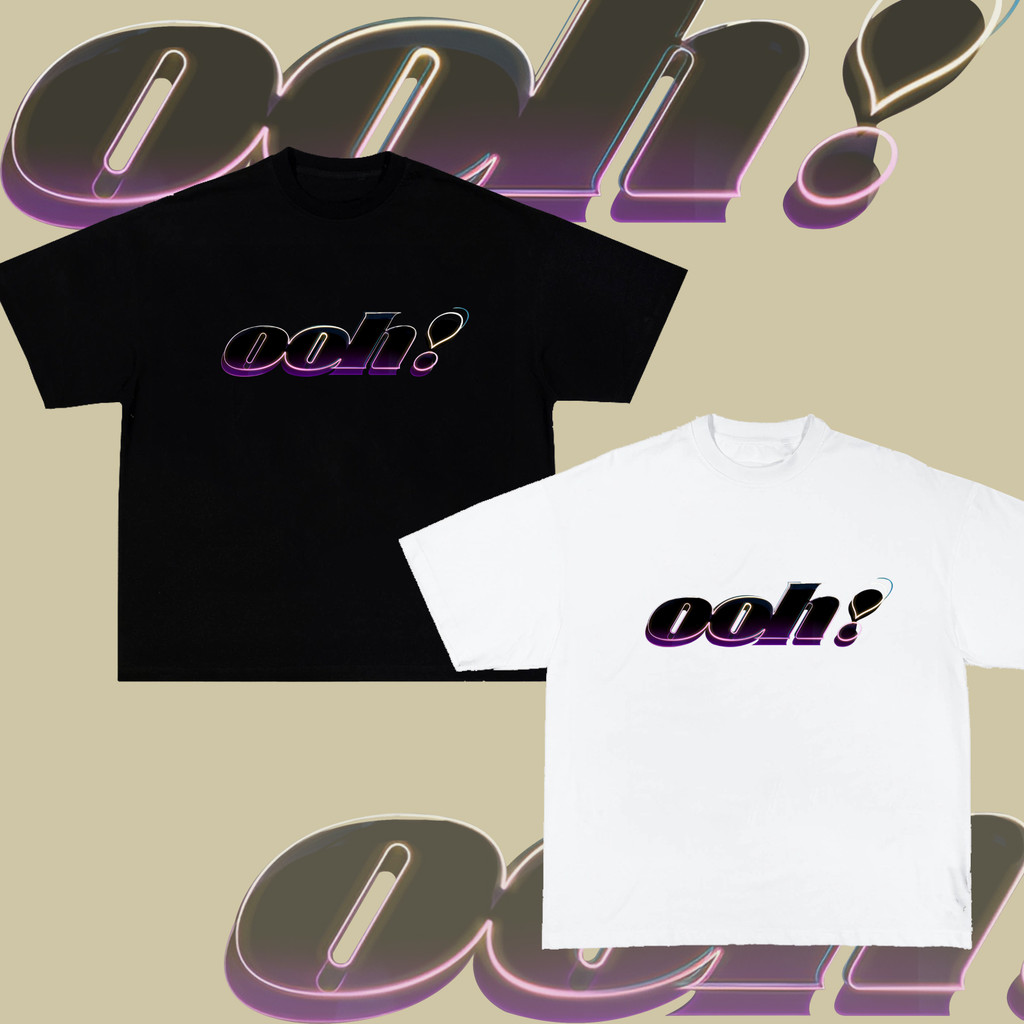 ATLAS - ooh! ผ้าฝ้ายคอกลมด้านบนเสื้อยืดผู้หญิง