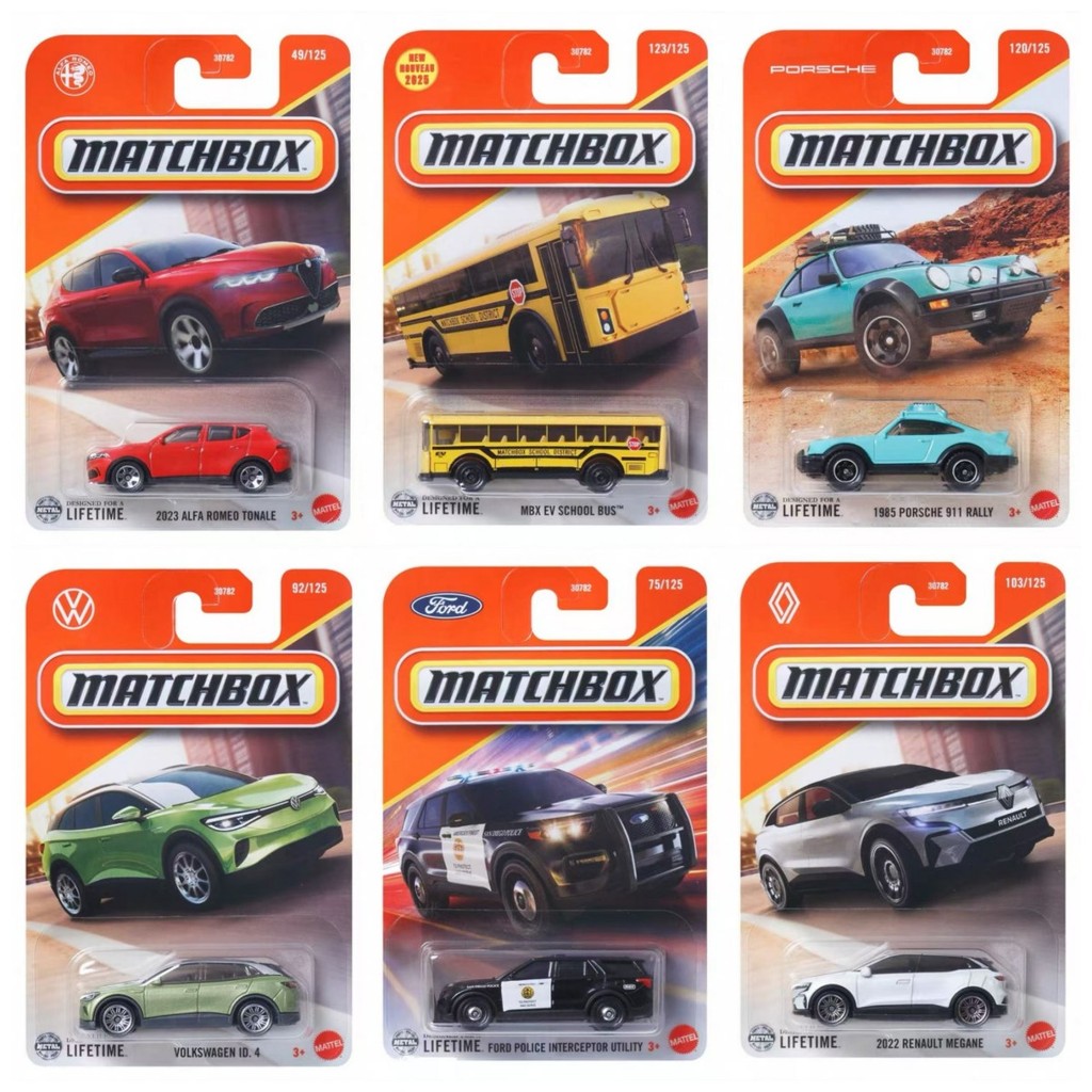 Ins Car Model matchbox matchbox City Hero 30782 รถของเล่นรุ่น 2025 รุ่น 25D Toyota Scania Fire