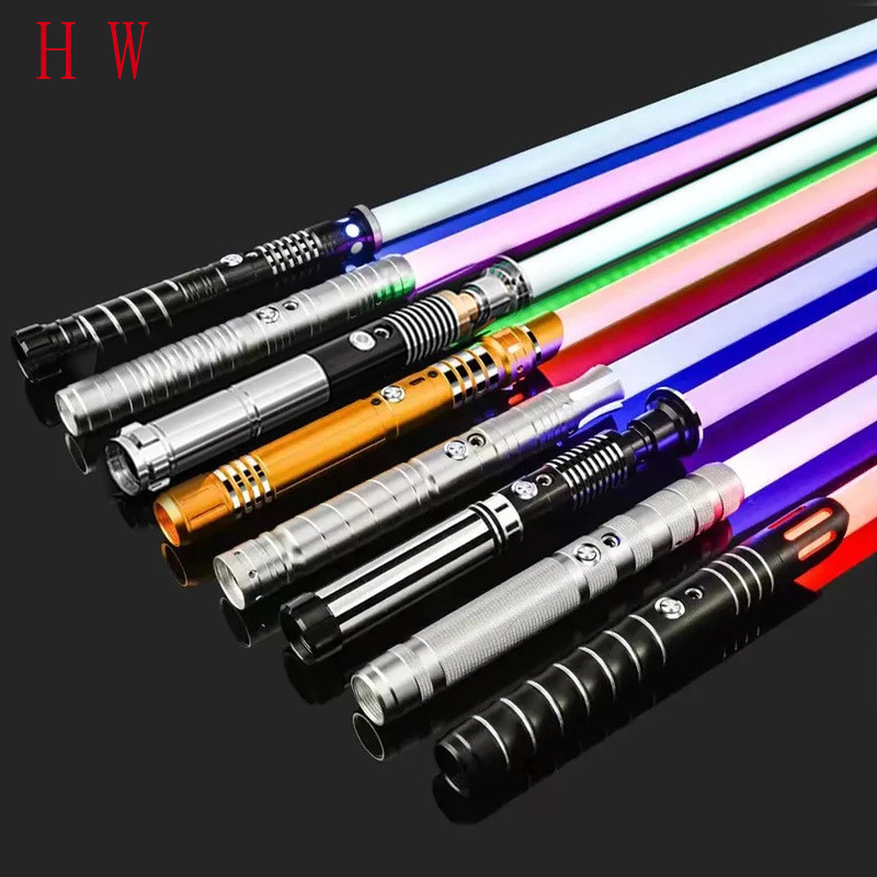 RGB โลหะ Lightsaber ดาบเลเซอร์ของเล่น Light Saber Espada Brinquedos Sabre De Luz Juguetes Kpop Lightstick Zabawki Oyuncak2025