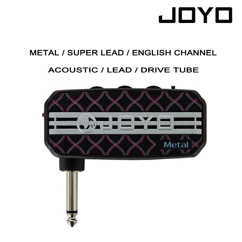 Joyo JA-03 กีตาร์ไฟฟ้า Amp มินิเครื่องขยายเสียง 6 เสียง SUPER LEAD โลหะ ACOUSTIC TUBE DRIVE ENGLISH CHANNEL