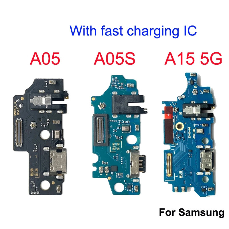 Fast ชาร์จพอร์ตบอร์ด Pin สําหรับ Samsung Galaxy A05 A05S A15 5G