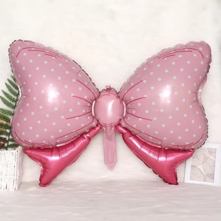 เราส่งของทุกวัน ตกแต่งวันเด็ก butterfly balloon บอล ลูน สี คานิวอล ลูก โป่ง รูป สัตว์ ของเล่นเด็ก มี 2 สี ขนาด 80*48cm