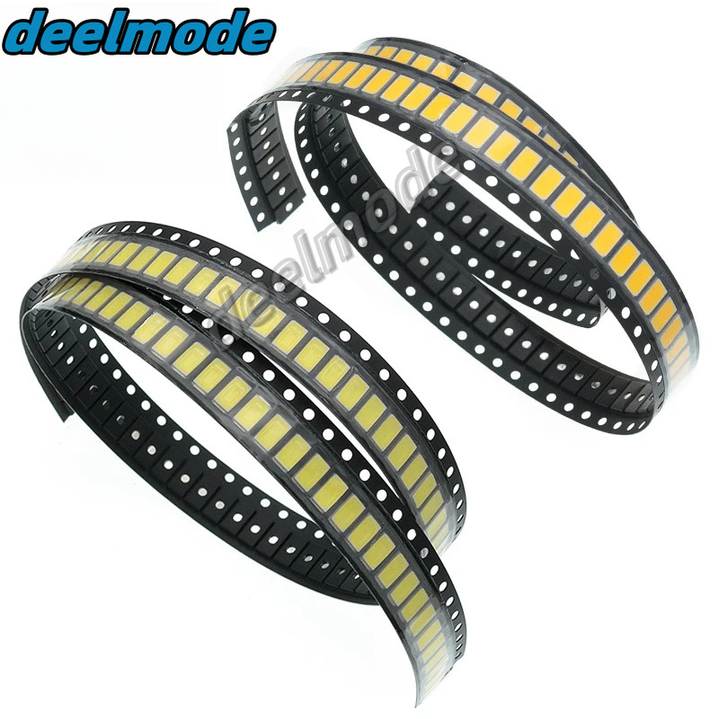 100pcs 5630/5730-CW/WW 0.5W-150Ma 50-55lm 6500K แสงสีขาว SMD 5730 5630 LED 5730 ไดโอด (3.2~3.4V)