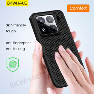 BKWHALE Coolingเคสโทรศัพท์แม่เหล็กสําหรับXiaomi 17 15 14 13 13T Poco F8 Pro F7 Ultra F6 Pro F5 Pro X8 Pro Max Redmi K60 K70 Ultra K80 K90 Pro Max Anti Fallปกหลังปลอกนุ่ม