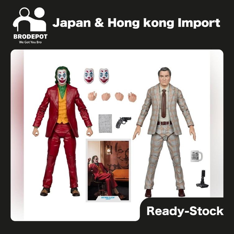 [Ready stock] McFarlane DC MULTIVERSE 7IN DELUXE THE JOKER (JOKER MOVIE)