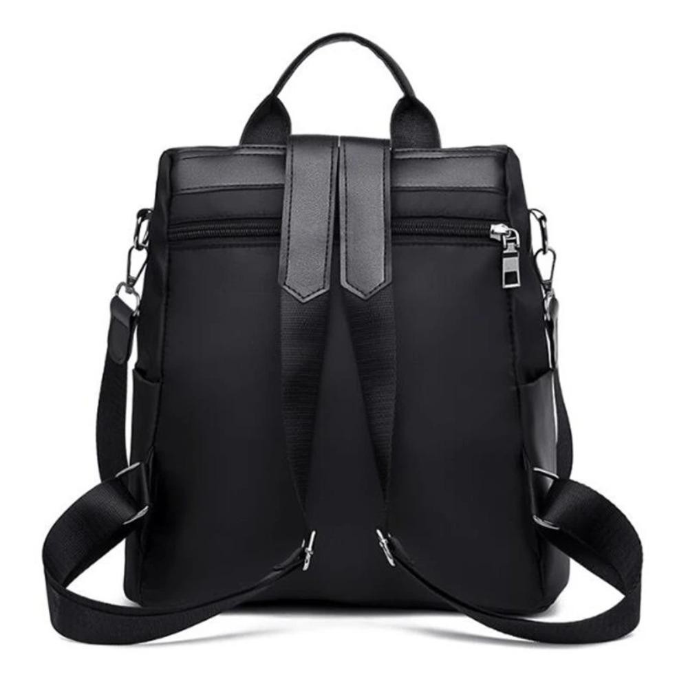Yuang Rucksack กระเป๋าสะพายไหล่ผู้หญิงป้องกันการโจรกรรมความจุขนาดใหญ่กระเป๋าสะพายไหล่กันน้ําสําหรับเด็ก