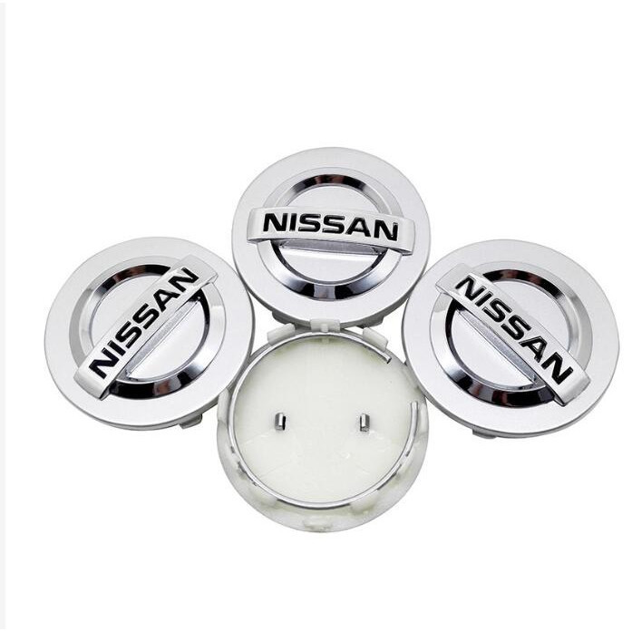 4 ชิ้น Nissan [Almera Sentra Cefiro Serena Skyline] ฝาครอบล้อศูนย์ขอบกีฬา (ขนาด 58 มม./54 มม./60 มม.) [ตรวจสอบก่อนซื้อ]