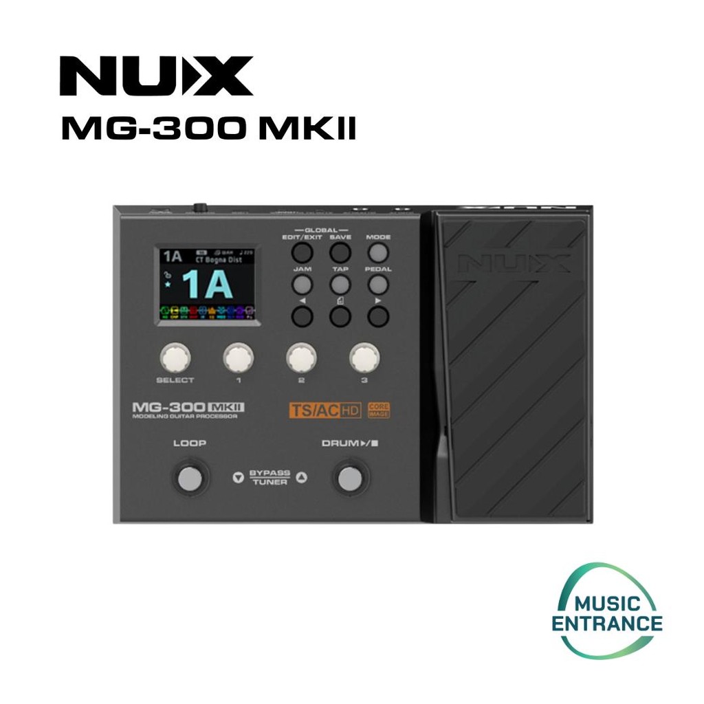 NUX MG-300 MKII เอฟเฟคกีตาร์ Nux MG300 MK2 Multi Effect