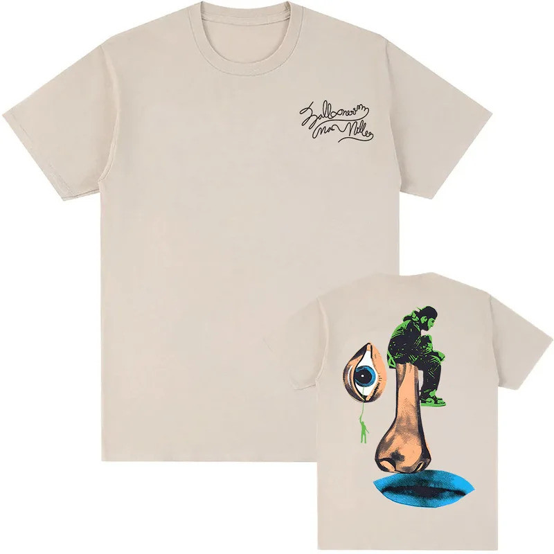 Macc Miller Balloonerism Tshirt คุณภาพสูงฤดูร้อนเสื้อยืด Ropa Hombre Camisetas แขนสั้น O-คอผู้ชายผู้