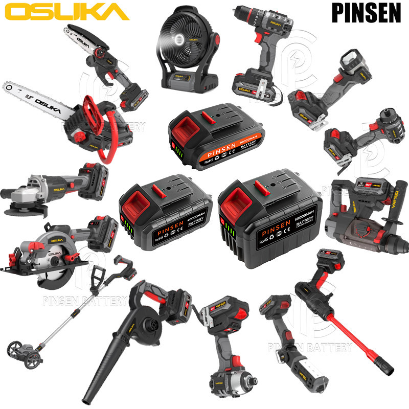OSUKA แบตเตอรี่ 20+plus 2Ah หรือ 4.0Ah หรือ 5.0Ah (128V เก่าใช้ได้) (สินค้ามีตัวเลือก) OSUKA electri