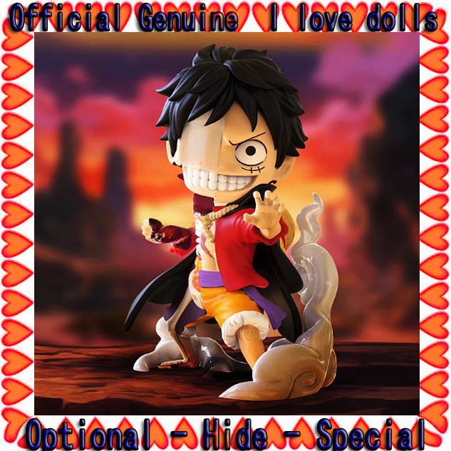 Mighty Jaxx One Piece Wano Country Onigashima War Series ครึ่งตัด Mighty Jaxx V7