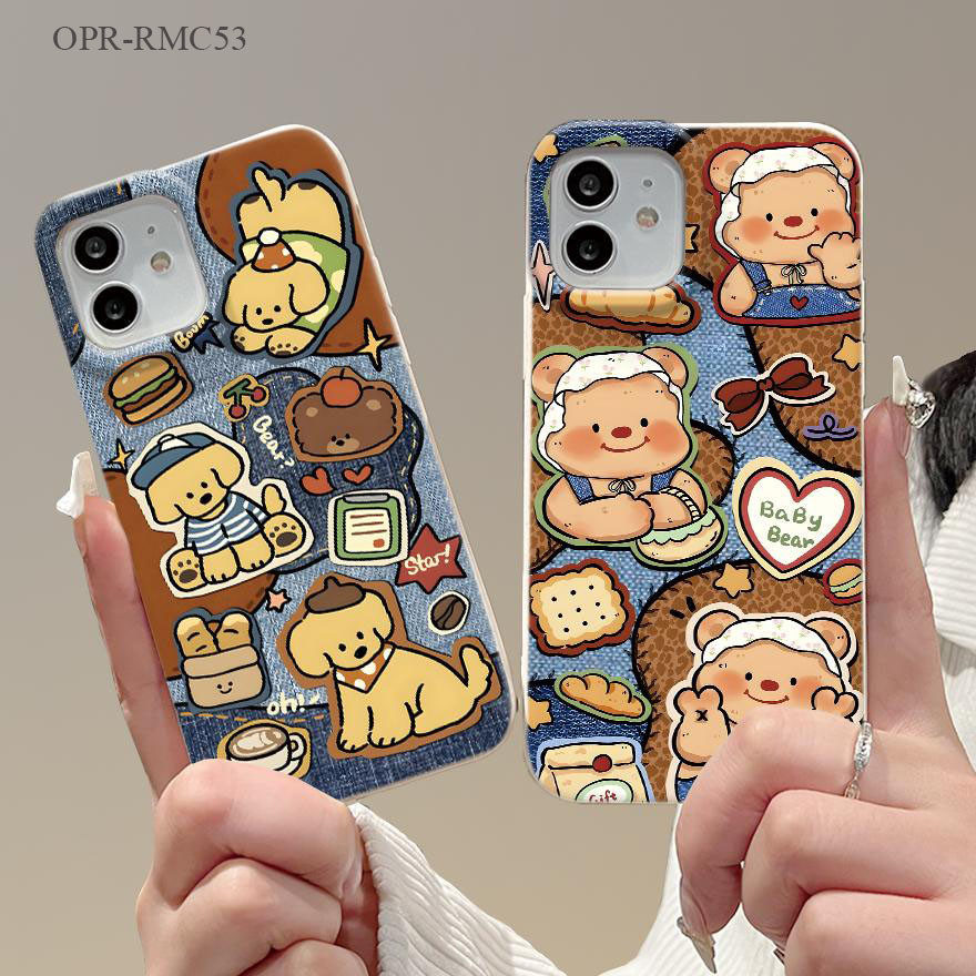 เคสนุ่มเ For Realme C53 C51 C55 C12 C25 C20 C20A C21Y C25Y C30 C30S C33 C35 5 5i 6i 9 11 11X C11 Note 50 2021 5G Case XM – โปรปัง