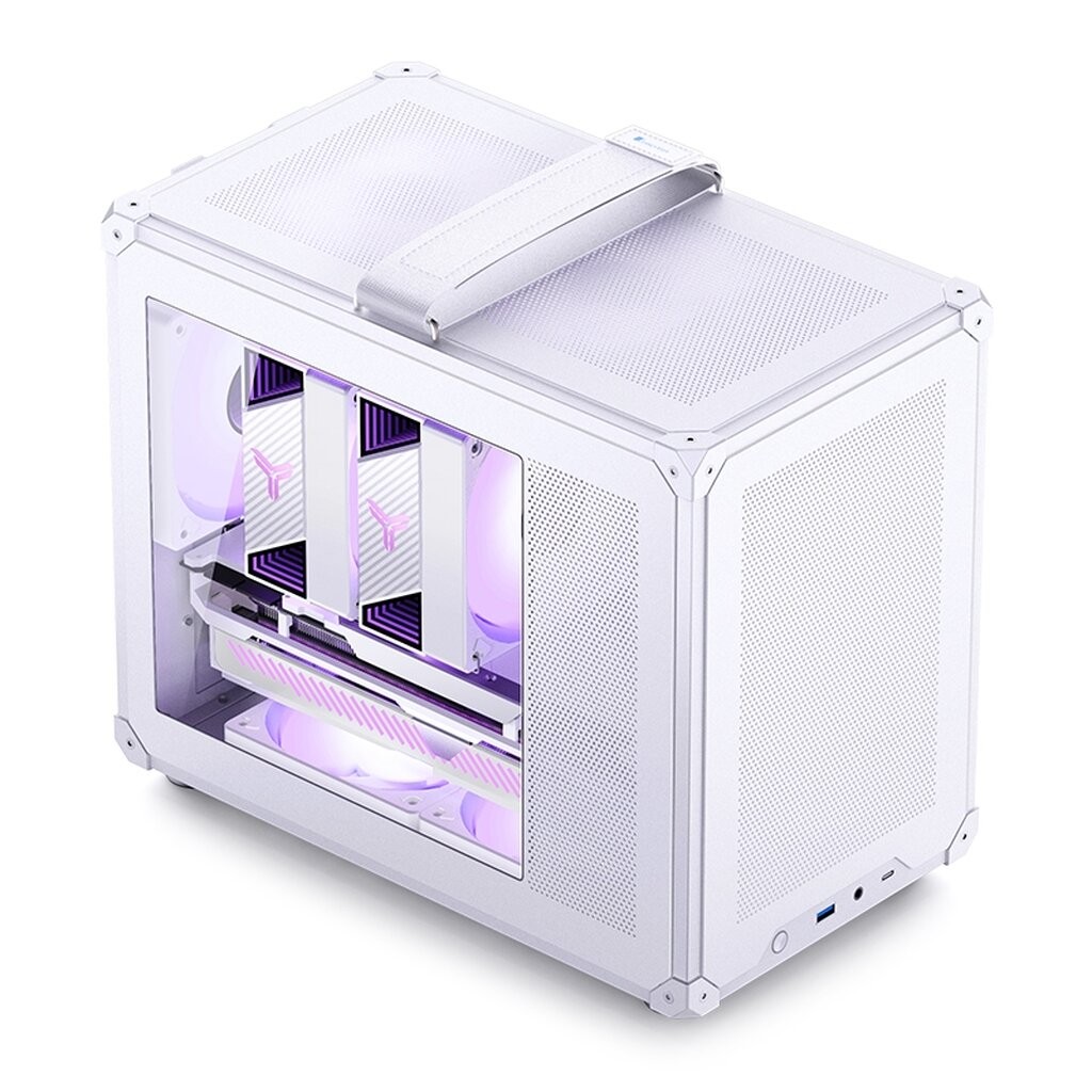 JONSBO C6 Max WHITE Handle ITX M-ATX Case