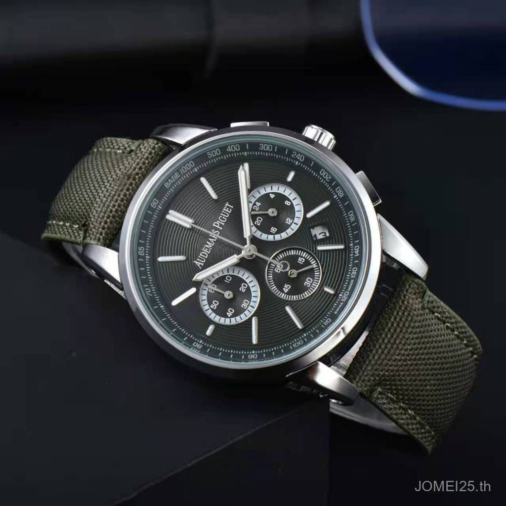 นาฬิกาผู้ชาย Audemars Piguet ตัวเรือนสแตนเลส สายถัก นาฬิกา Rui ys2