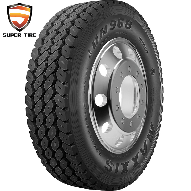 ยางรถบรรทุก เรเดียล ขนาด 11R22.5 รุ่น UM968 ยี่ห้อ MAXXIS🔥ถูกที่สุด🔥
