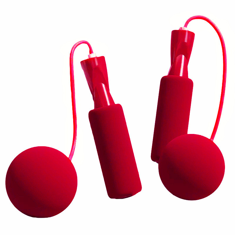 ฟิตเนสสองวัตถุประสงค์เชือกกระโดดไร้สายลูกบอลรับน้ําหนักเชือกกระโดดไร้สายฟิตเนสในร่มกีฬาเชือกกระโดดไร้สาย G3216 - รูปที่ 6