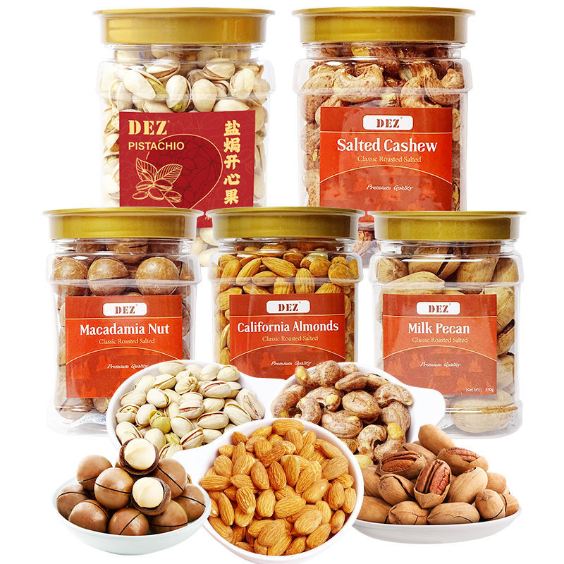 Imported Dez Salt Roasted Cashew Nuts 380G Canned Nuts Roasted Nuts Leisure Snacks