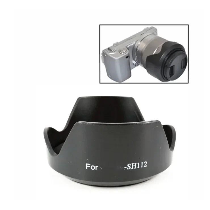 1 PCS SH112 เลนส์เปลี่ยน ALC-SH112 เลนส์ 49 มม.สําหรับ Sony E-mount SEL-1855 18-55 มม.f/3.5-5.6 OSS 