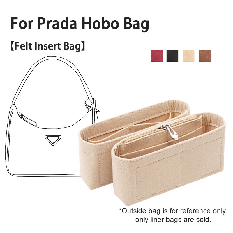 กระเป๋าถือ กระเป๋าเครื่องสําอาง แบบพกพา สําหรับ Prada Hobo