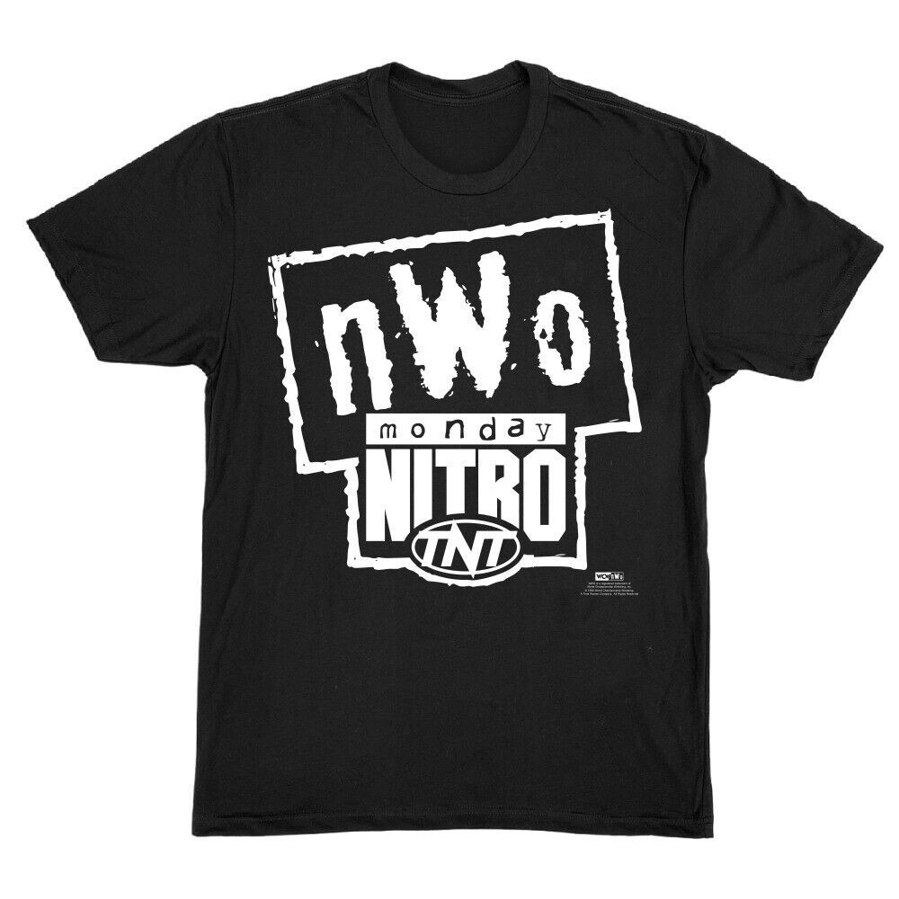 Wcw Nwo Monday Night Nitro Tnt Wrestling 1997 เสื้อยืดโลโก้