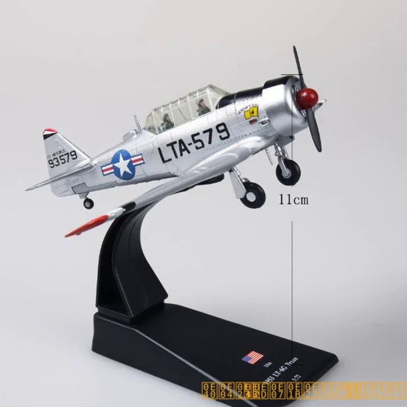 !! # @ LT6G 1/72สงครามโลกครั้งที่สองอเมริกา1953 T6 LT-6G Texan Fighter กองทัพเรือกองทัพเครื่องบินรบเ