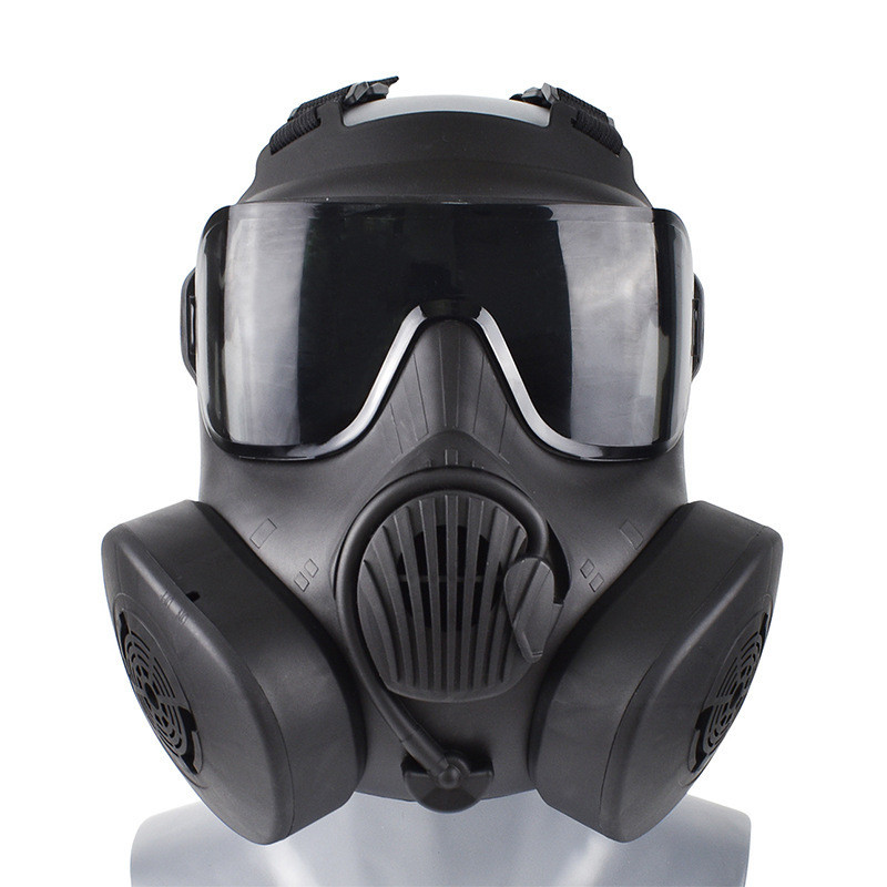 [พร้อมส่ง] หน้ากากยุทธวิธีแก๊ส M50 Real CS Military Fan สําหรับขี่จักรยานกลางแจ้ง