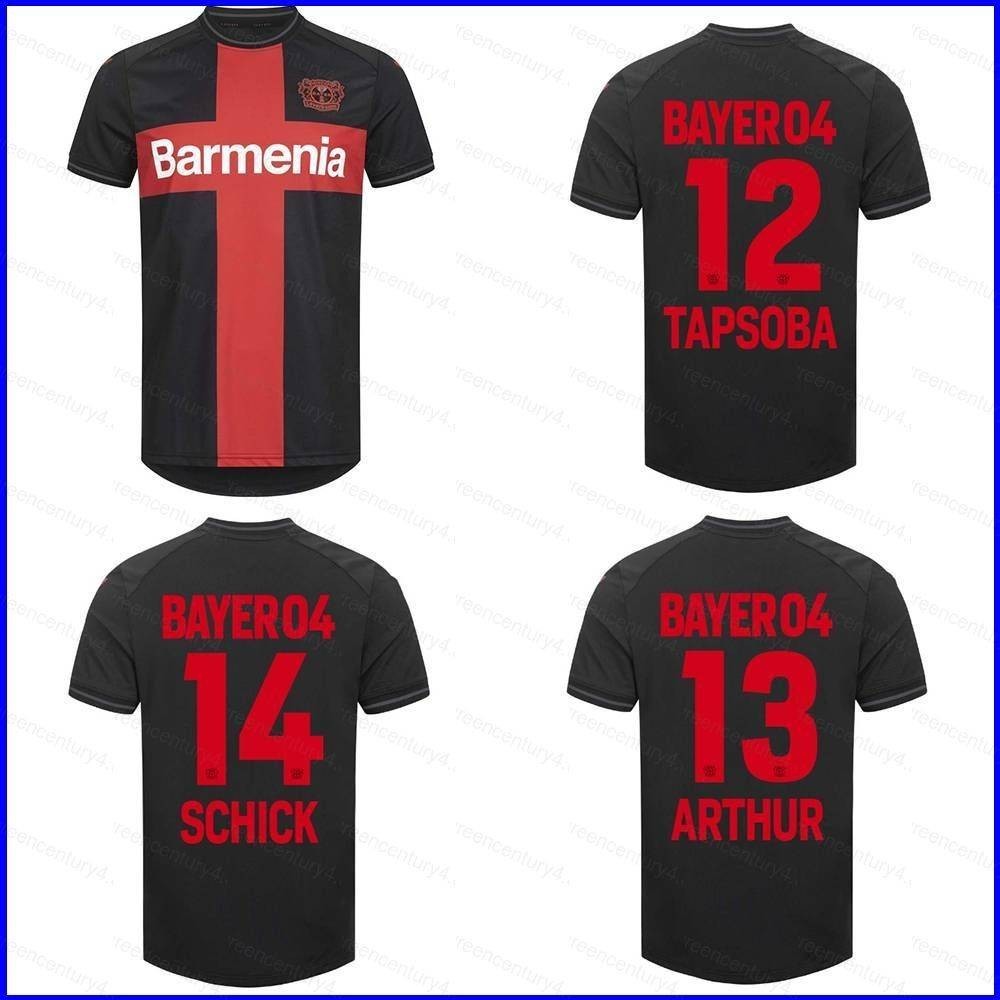 เสื้อยืด ลาย Doly1 2023-2024 Bundesliga Bayer 04 Leverkusen Tapsoba Arthur Schick พลัสไซซ์ สําหรับเด็ก และผู้ใหญ่