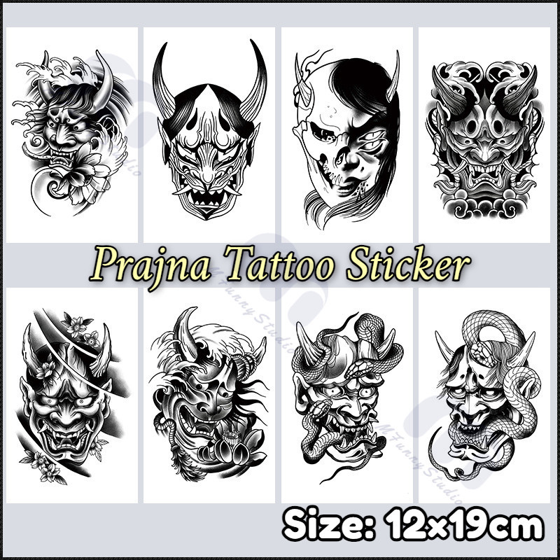 【MF Magic Tattoo】รอยสักชั่วคราว ลายปีศาจ กันน้ํา กันถู 7-15 วัน