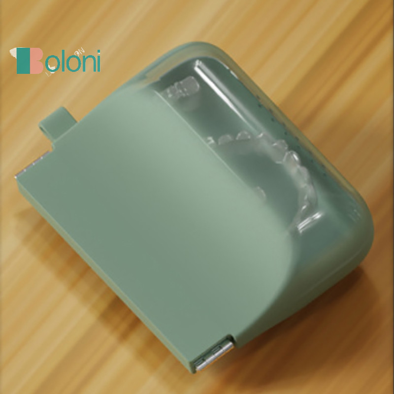 [Boloni] กล่องฟันปลอมซิลิโคน ป้องกันฟันปลอม สําหรับจัดฟัน ​ ใหม่