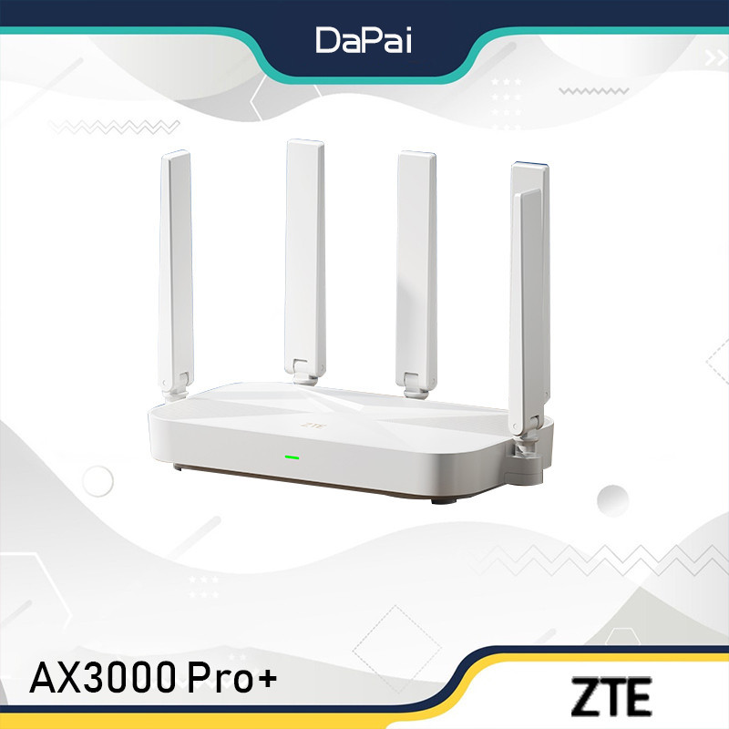 Zte AX3000 Sky Survey Pro+ เราน์เตอร์ไร้สาย 6 Esports 2.5G พอร์ตกิกะบิต Dual Band ความเร็วสูง