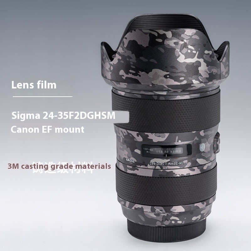 เหมาะสําหรับ Sima 24-35F2 DG HSM ฟิล์มป้องกันเลนส์พอร์ต Canon 24-35 สติ๊กเกอร์ 3M