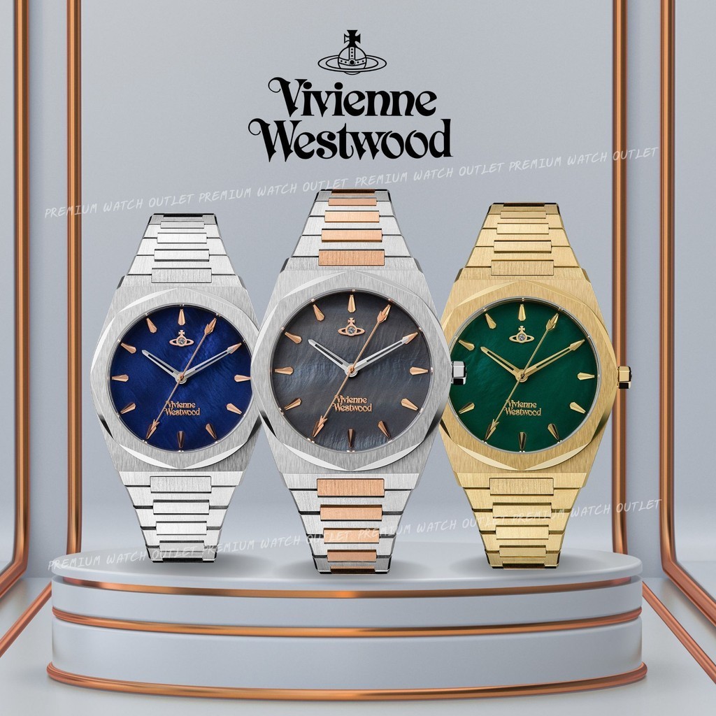 OUTLET WATCH นาฬิกา Vivienne Westwood นาฬิกาข้อมือผู้หญิง นาฬิกาผู้หญิง แบรนด์เนม  Brandname รุ่น VV