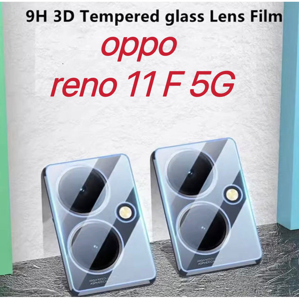 ฟิล์มกระจกเลนส์กล้อง สำหรับ OPPO Reno11F/11pro/Reno12F/12pro/A3X/A3pro/A60 ฟิล์มกระจกนิรภัย ฟิล์มเลนส์กล้อง