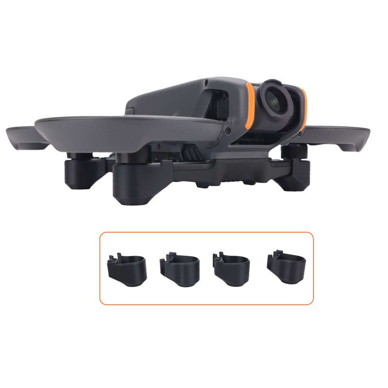 4pcs Landing Gear Protectors สําหรับ DJI Avata 2 ป ้ องกันการสึกหรอด ้ านล ่ างและการฉีกขาดสําหรับชุดฝาครอบป ้ องกัน Avata2