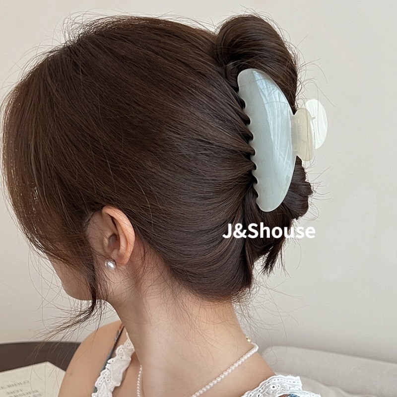 เคเอฟ767 มาใหม่ลูกอมสีบริสุทธิ์อะคริลิกรงเล็บคลิปหนีบจับผู้หญิงอุปกรณ์เสริม