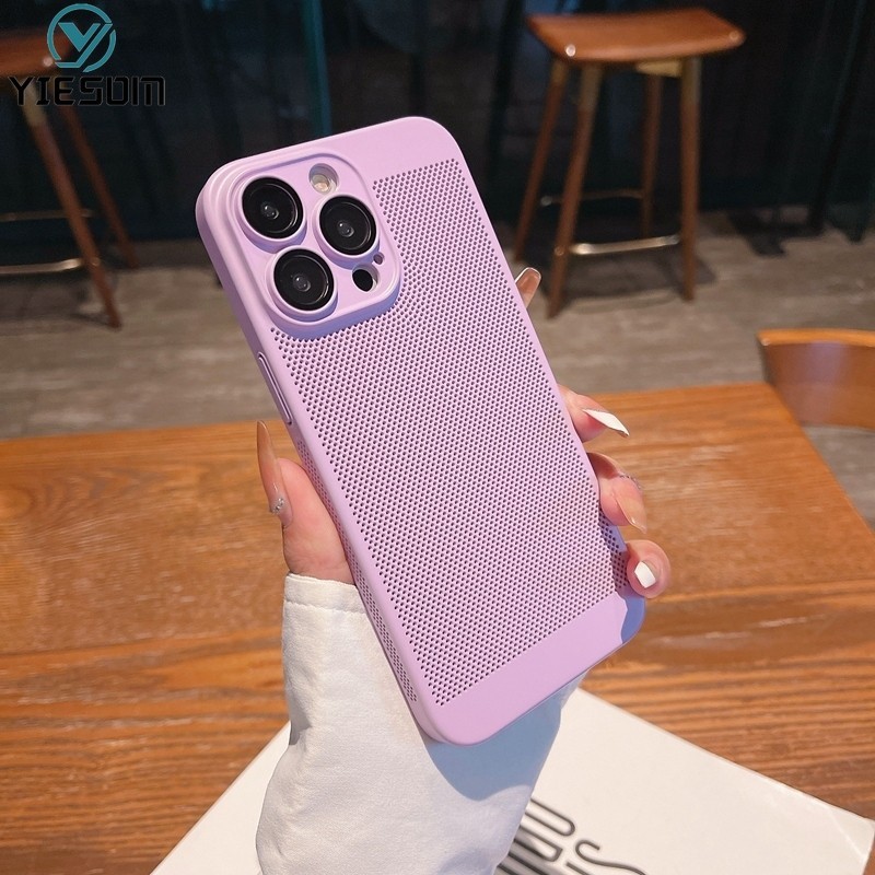 ความร ้ อนกระจายตาข ่ ายเคสโทรศัพท ์ สําหรับiPhone 13 12 Pro MaxสําหรับiPhone 12 Mini 13 Mini 13 Pro