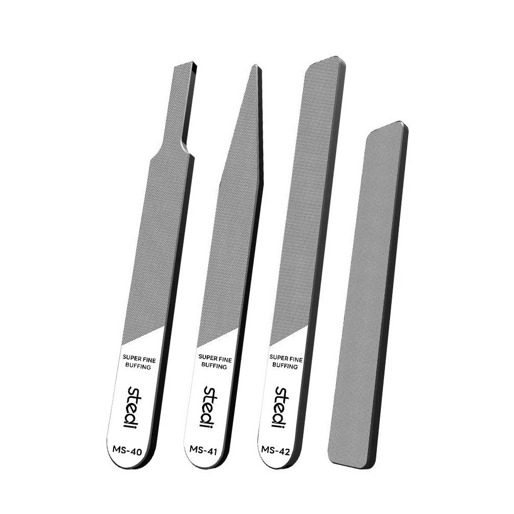 [HOT]Stedi MS40-43 Ultra Fine Polishing File ไฟล์แก้วพลาสติกรุ่นบดเครื่องมือสําหรับประกอบรุ่นอาคารเค