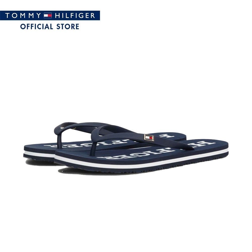 Tommy Hilfiger รองเท้าแตะผู้หญิง รุ่น FW0FW07901 DW6 - สีน้ำเงิน