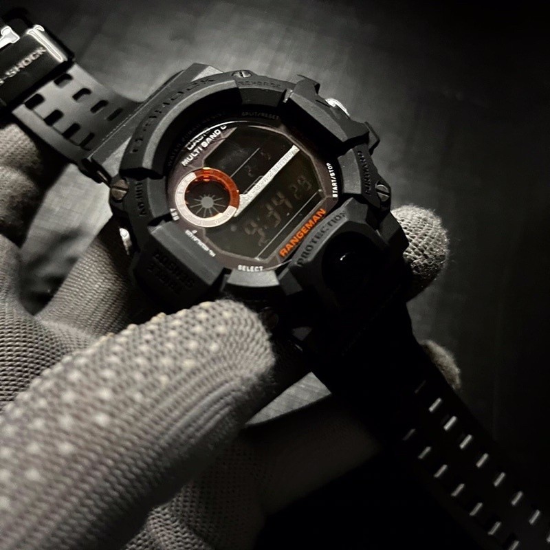 G-shock Digital Display Master RANGEMAN GW-9400-1CF | Black PANTHER Cat Sports นาฬิกาข้อมือผู้ชายกันน้ํา mr921