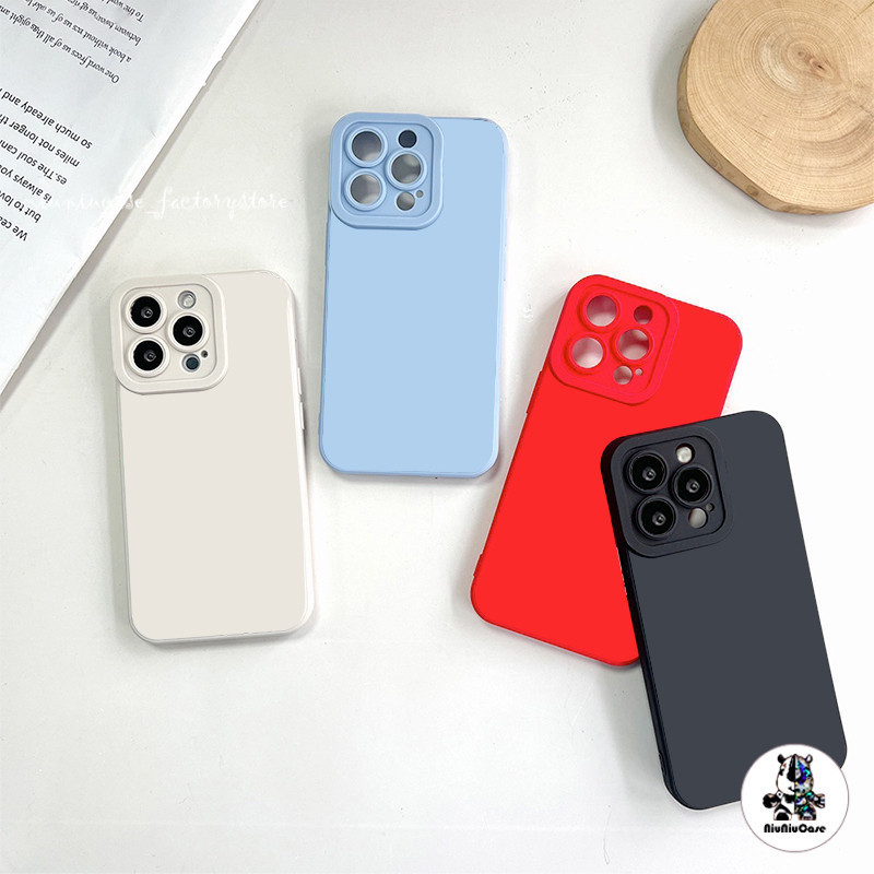 🔥จัดส่งทันที🔥For iPhone 11 13 Case For เคสไอโฟน14 15 12 Pro Max X XR XS MAX 7 8 14 15 Plus รุ่น TPU กรณีซิลิโคนนุ่ม - รูปที่ 3