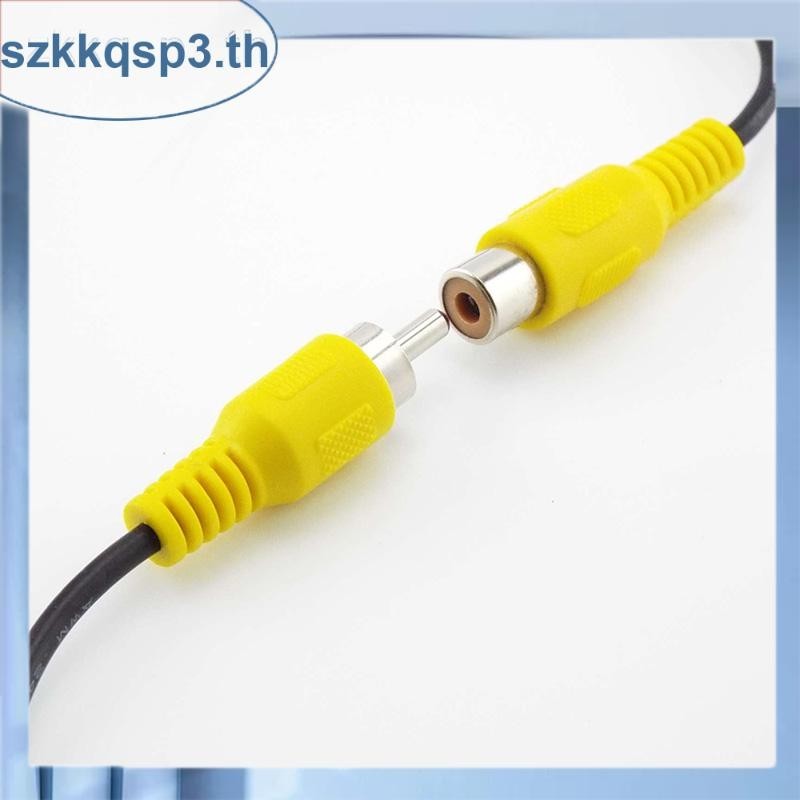 15 ซม.2pin รถ RCA หญิง RCA สายสัญญาณเสียงชาย Av ขั้วต่อเดี่ยวสายไฟขยาย THK3