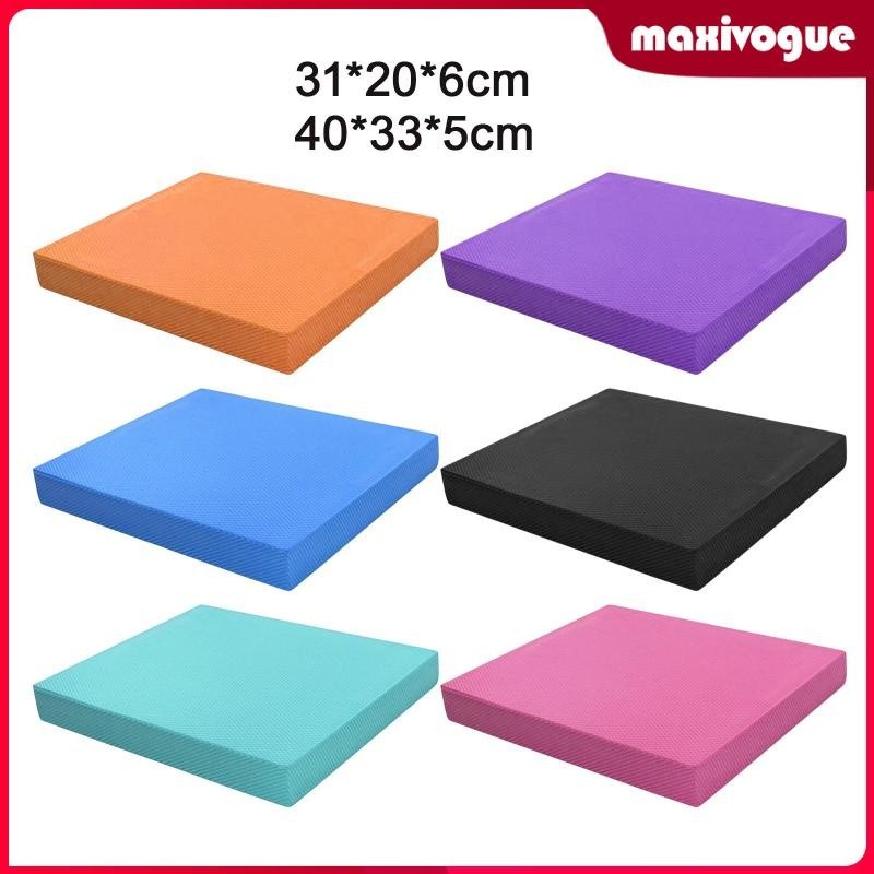 [maxivogueMY] [gedon] Soft TPE Yoga Mat Foam Exercise Pad Thick Balance Cushion Fitness Yoga Board for Physical