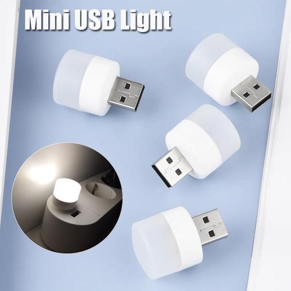 ไฟกลางคืน USB ไฟอ่านหนังสือป้องกันดวงตา Mini 5V LED สําหรับโคมไฟคอมพิวเตอร์ไฟมือถือ