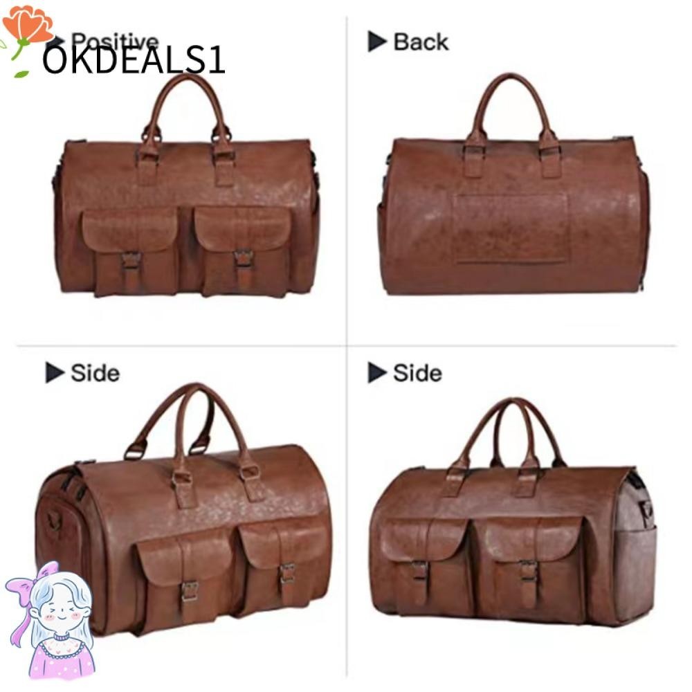 Dealshop Travel Duffle Bag, Fashion Light Weight Folding Suitbag, Large Capacity Waterproof Women Clothes Totes