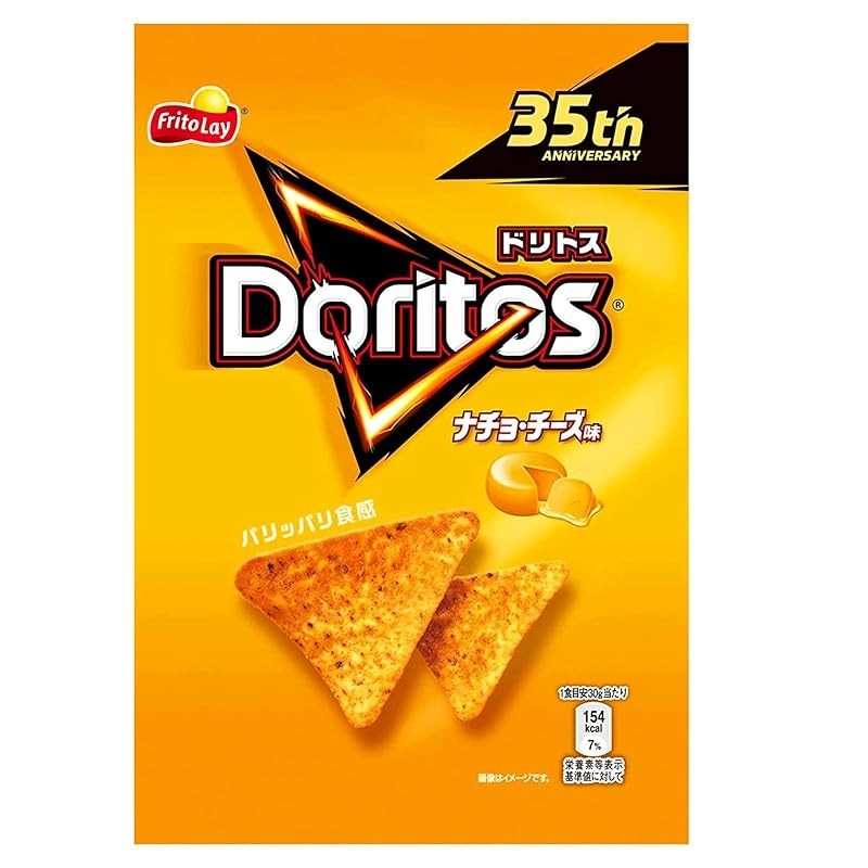ญี ่ ปุ ่ น Frito-Lay Frito-Lay Doritos Nacho รสชีส 60g x 12 ถุง
