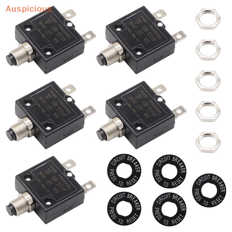 [มงคล] 20a 25A 30A 40A เซอร์กิตเบรกเกอร์ Overcurrent Protector L-MC Series ฟิวส์สวิตช์ DIY อุปกรณ์เสริมอิเล็กทรอนิกส์