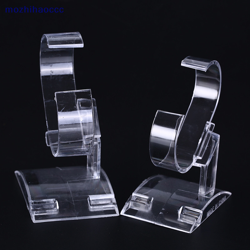 [mozh ] ใสนาฬิกาข ้ อมือพลาสติกชั ้ นวางจอแสดงผลผู ้ ถือขายแสดงกรณีขาตั ้ งเครื ่ องมือ
 [TH ]